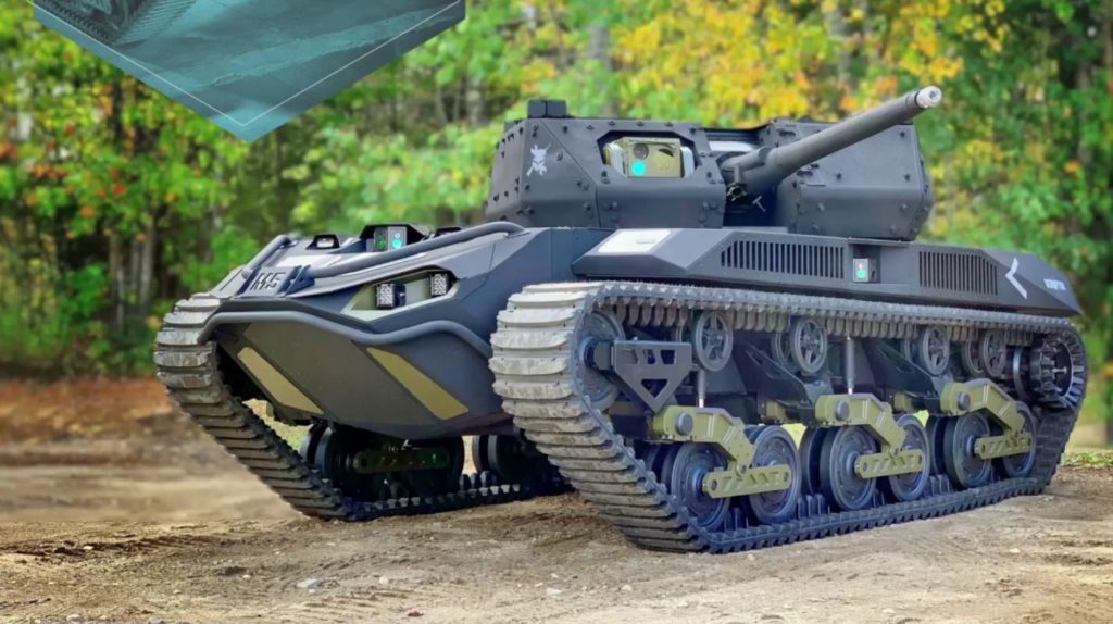 US Army To Receive "Astonishingly Powerful" Electric Robot Tank