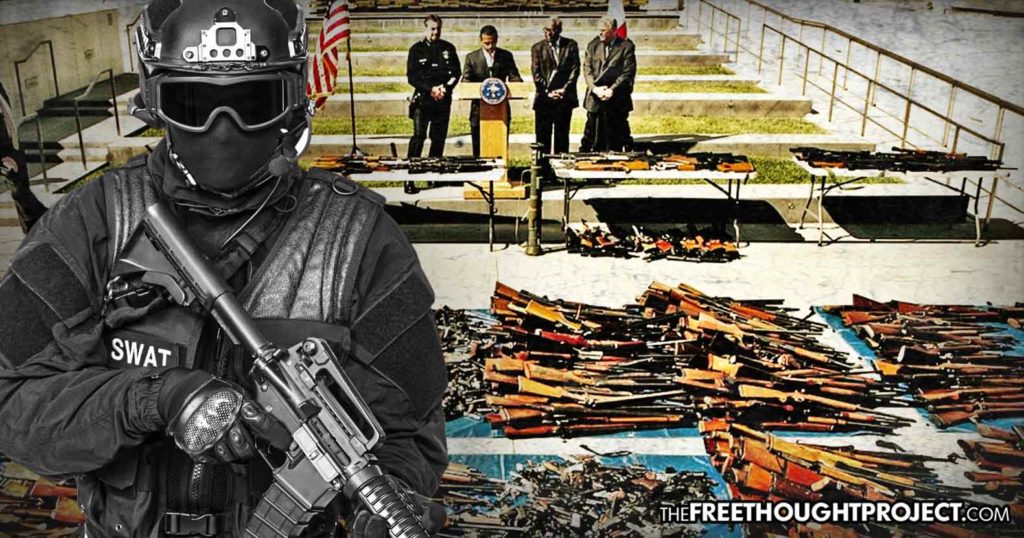 Republicans Join Democrats to Push Federal Gun Confiscation Bill by Paying States to Accept It