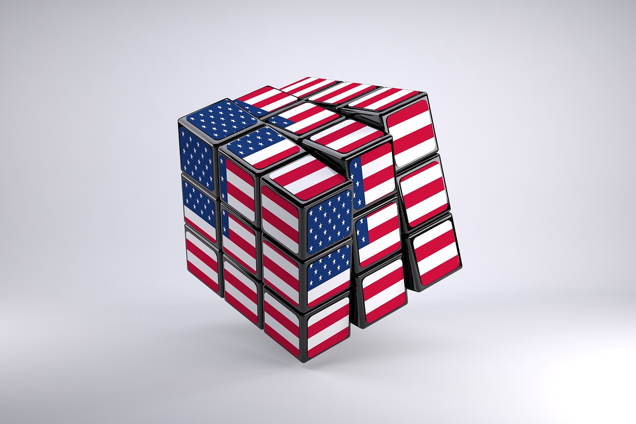 USA Rubics Cube