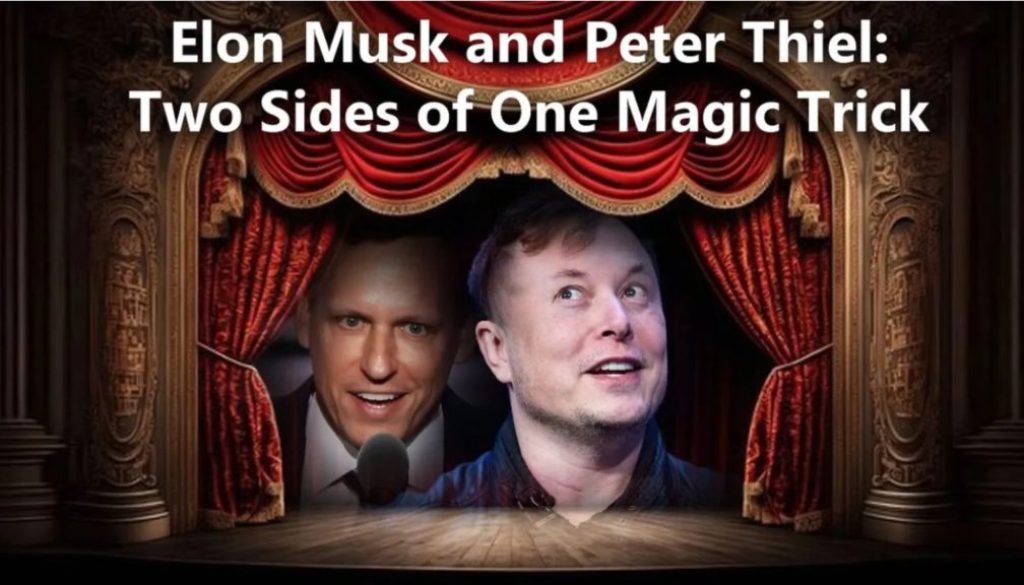 Elon Musk and Peter Thiel