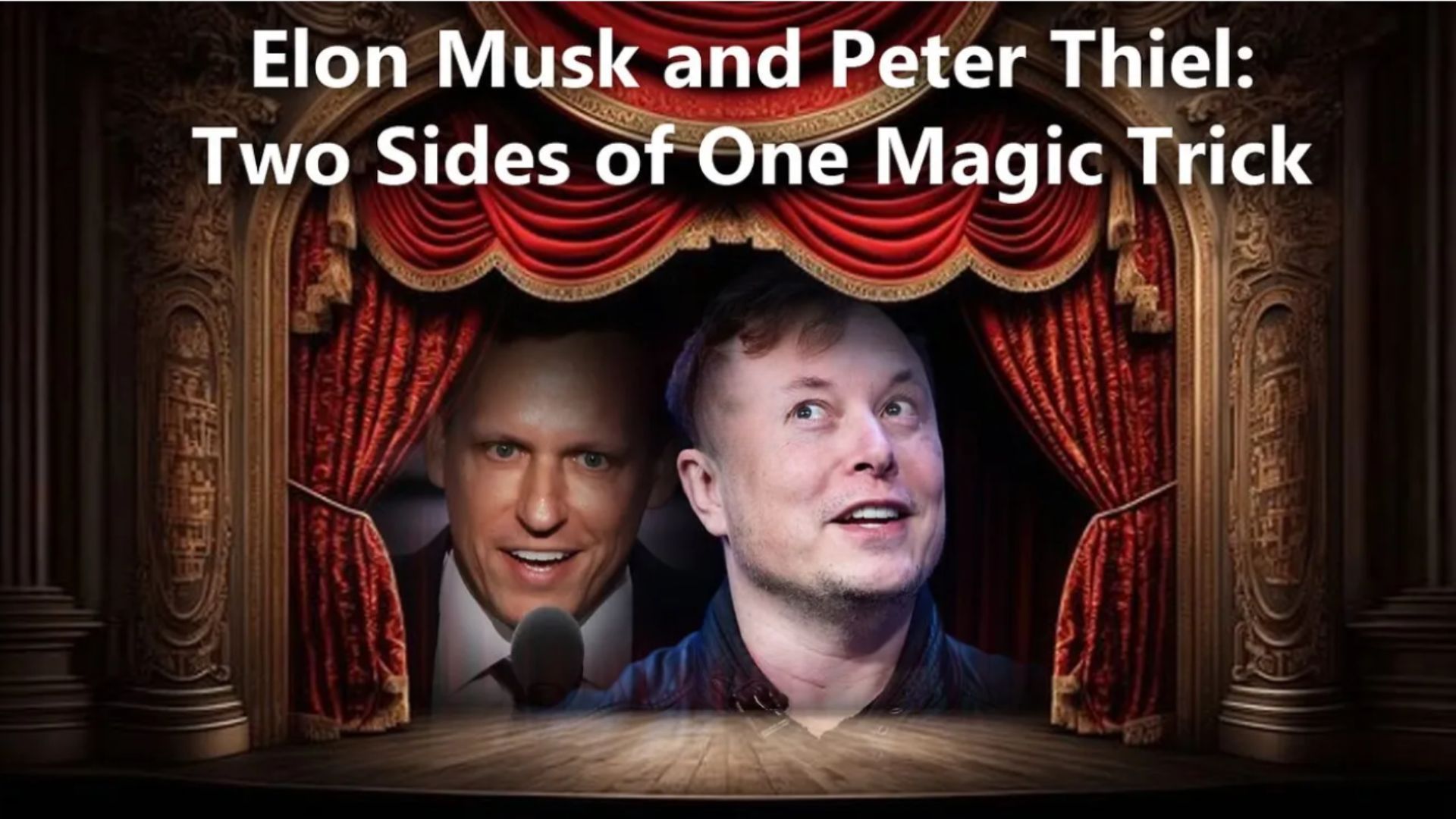 Elon Musk and Peter Thiel