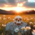 adobestock-skull-on-rock-in-field-scaled