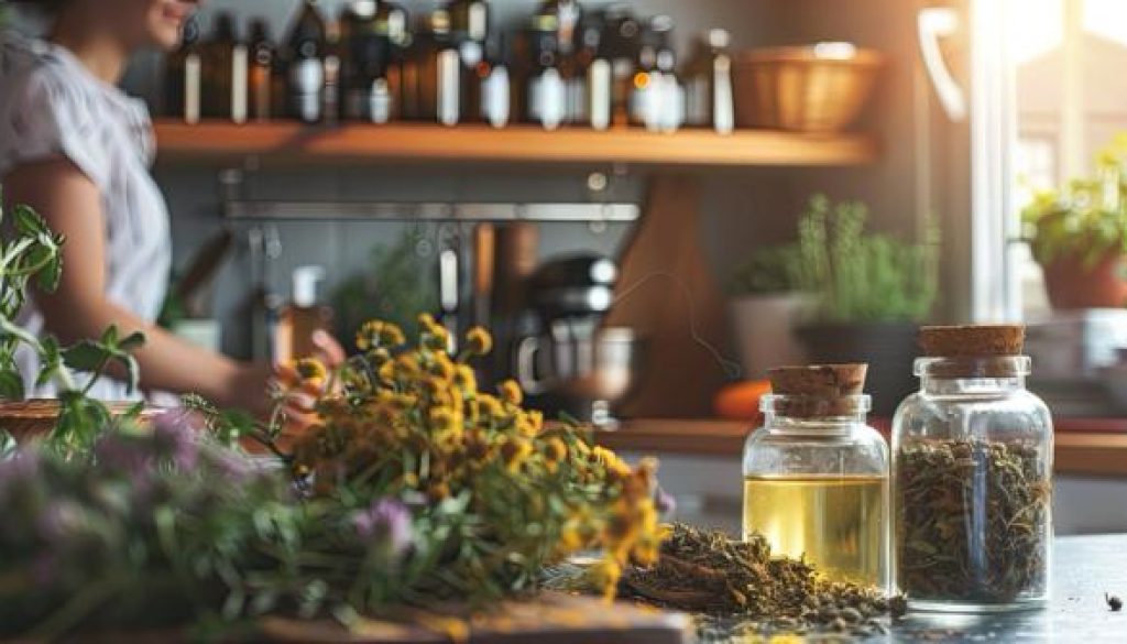 Apothecary-Herbalist-at-Work-with-Assorted-Dried-Herbs-1